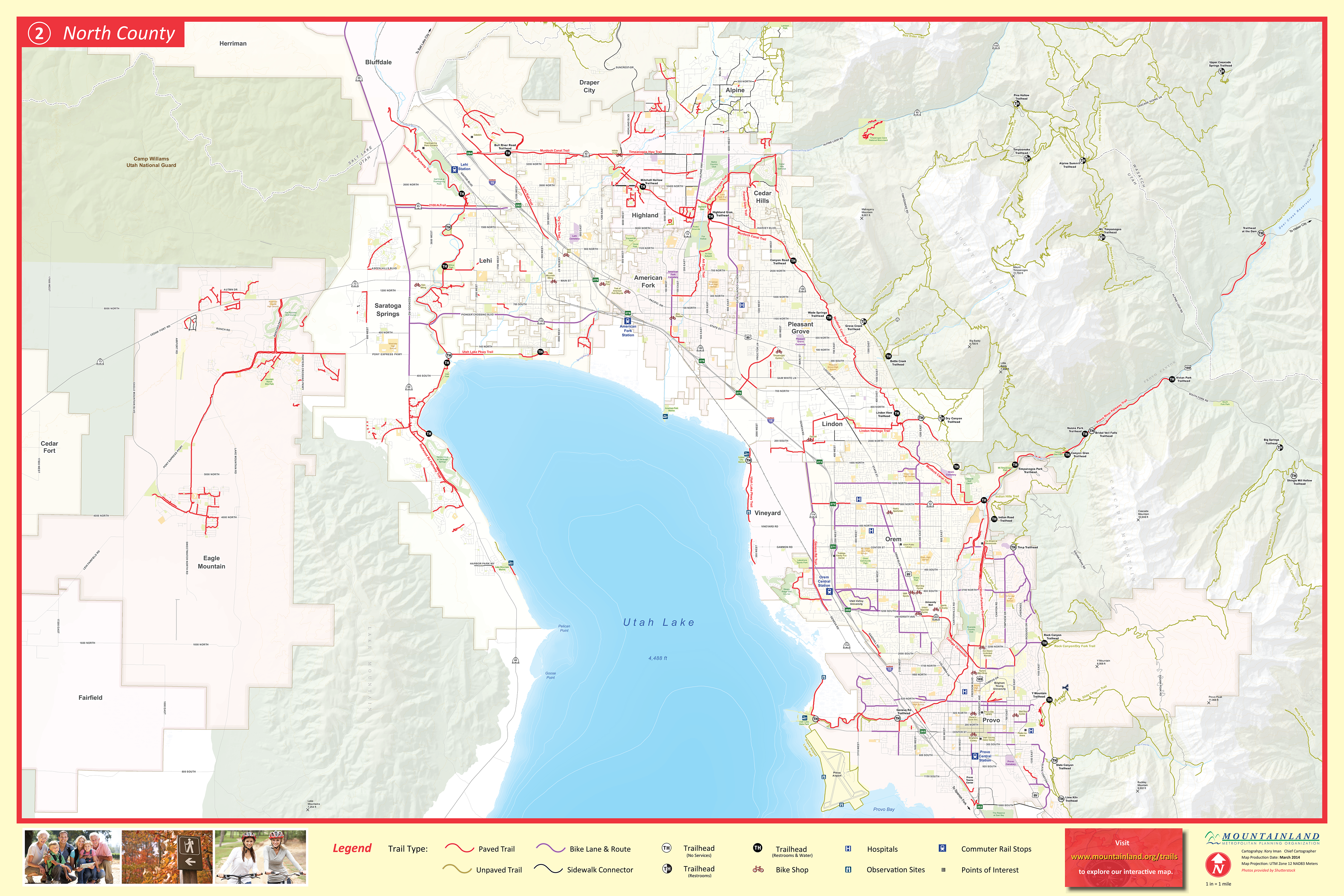 Utah Valley Hikebike Map South County . Utah County Maps Visit Utah Valley utah valley hikebike map south county . utah county maps visit utah valley