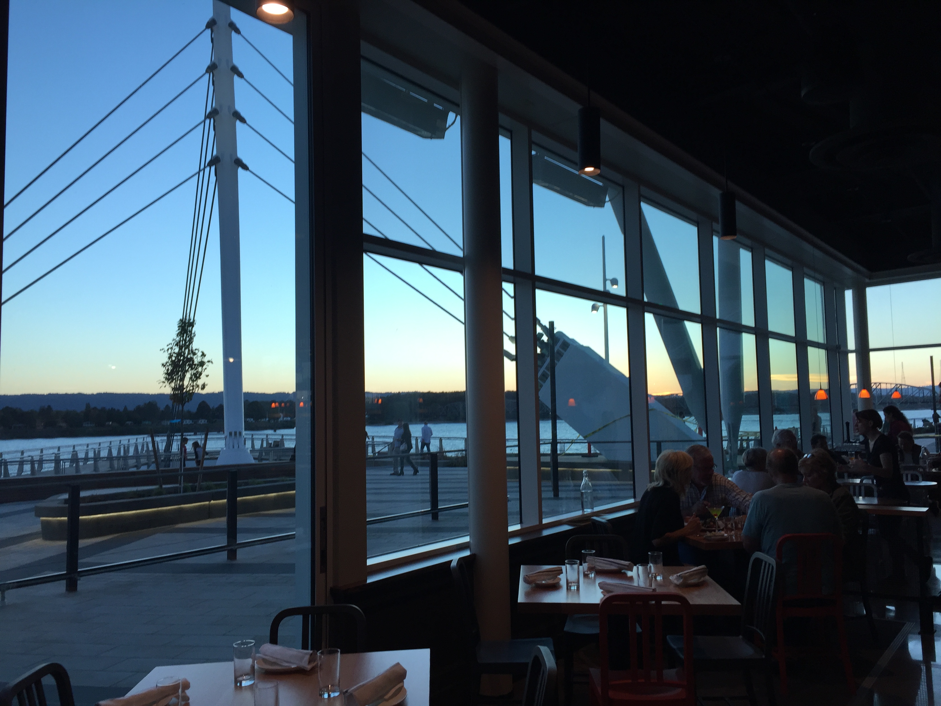 Sunset at Wildfin American Grill