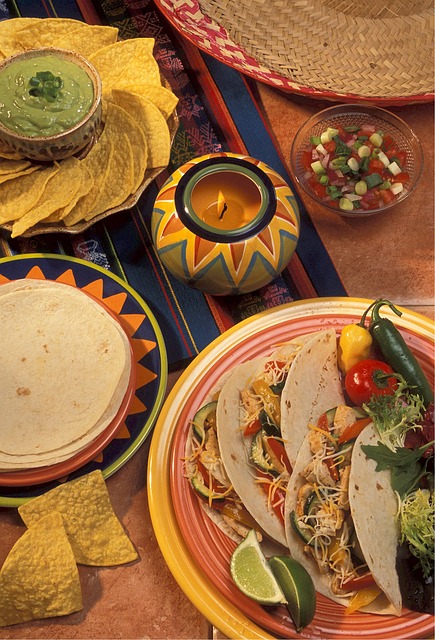 Delicious-looking tacos displayed beautifully on the table