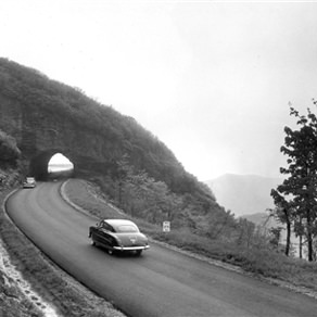Vintage Photo of the Blue Ridge Parkway