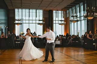 Bride Groom Dancing