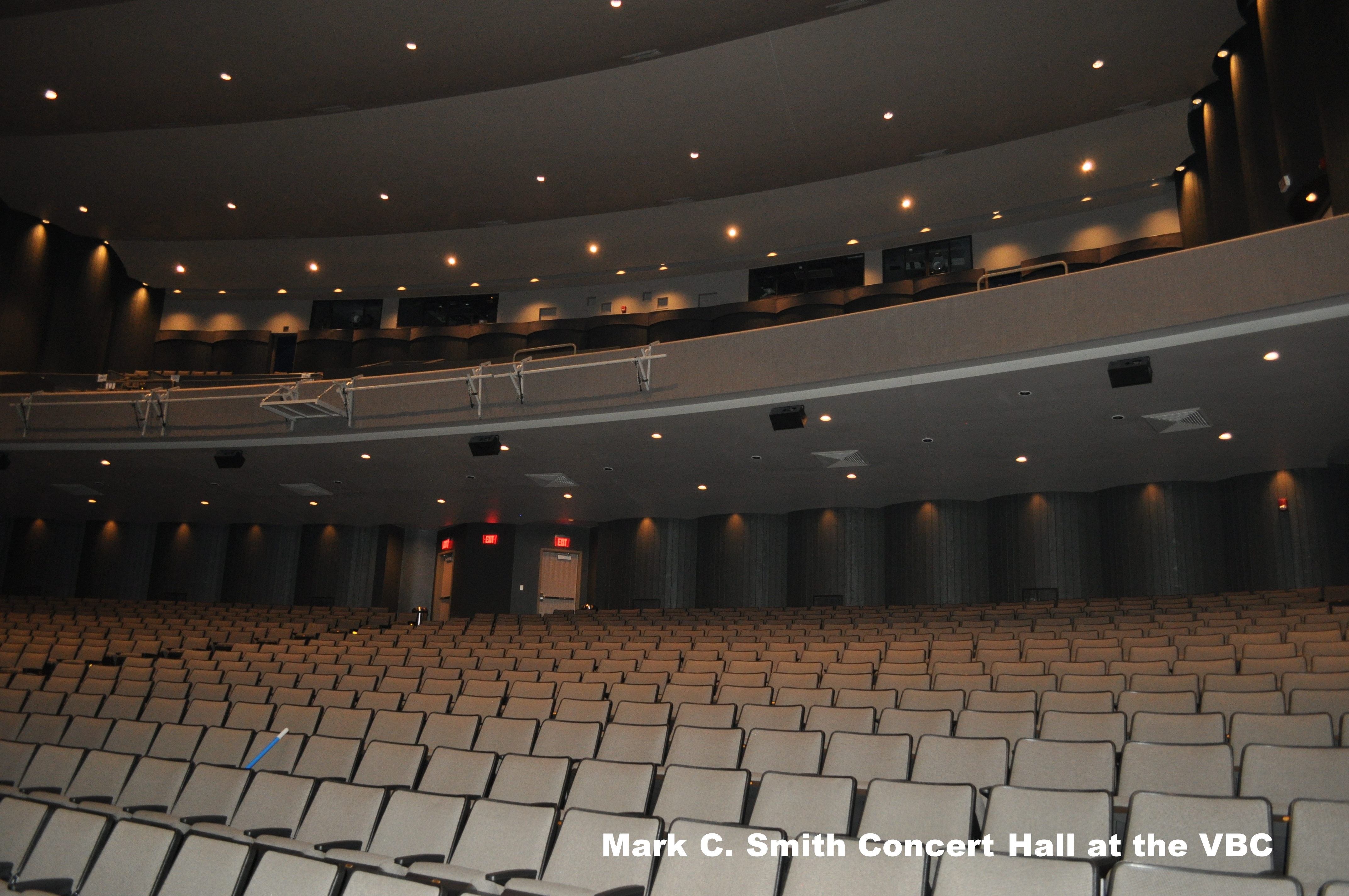 Mark C. Smith Concert Hall at the VBC