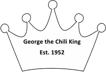 George the Chili King Logo