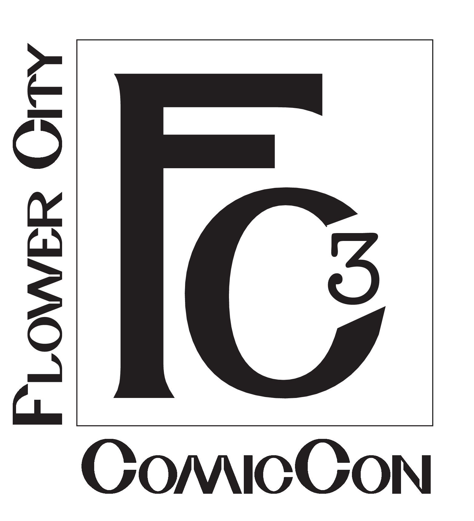 Flower city Comic con logo