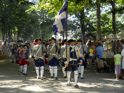 You'll see a variety of period reinactments taking place throughout the festival.