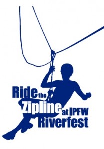 Ride the Zipline at RiverFest!
