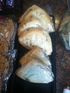 My favorite blueberry scone in town!