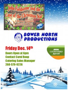 Case of the Christmas Star flyer and poster 2012
