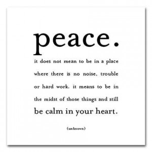 peace