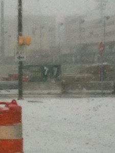 The countdown sign brings hope that baseball season is just 77 days away