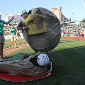 Build-a-Burger contest for the TinCaps