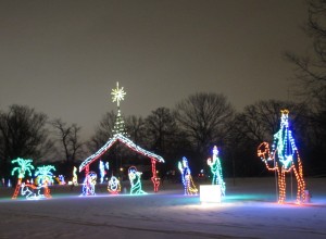 Illuminated Creche