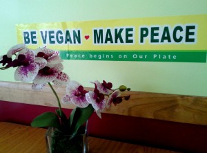vegan sign