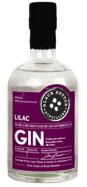 Black Button Lilac Gin Rochester NY 