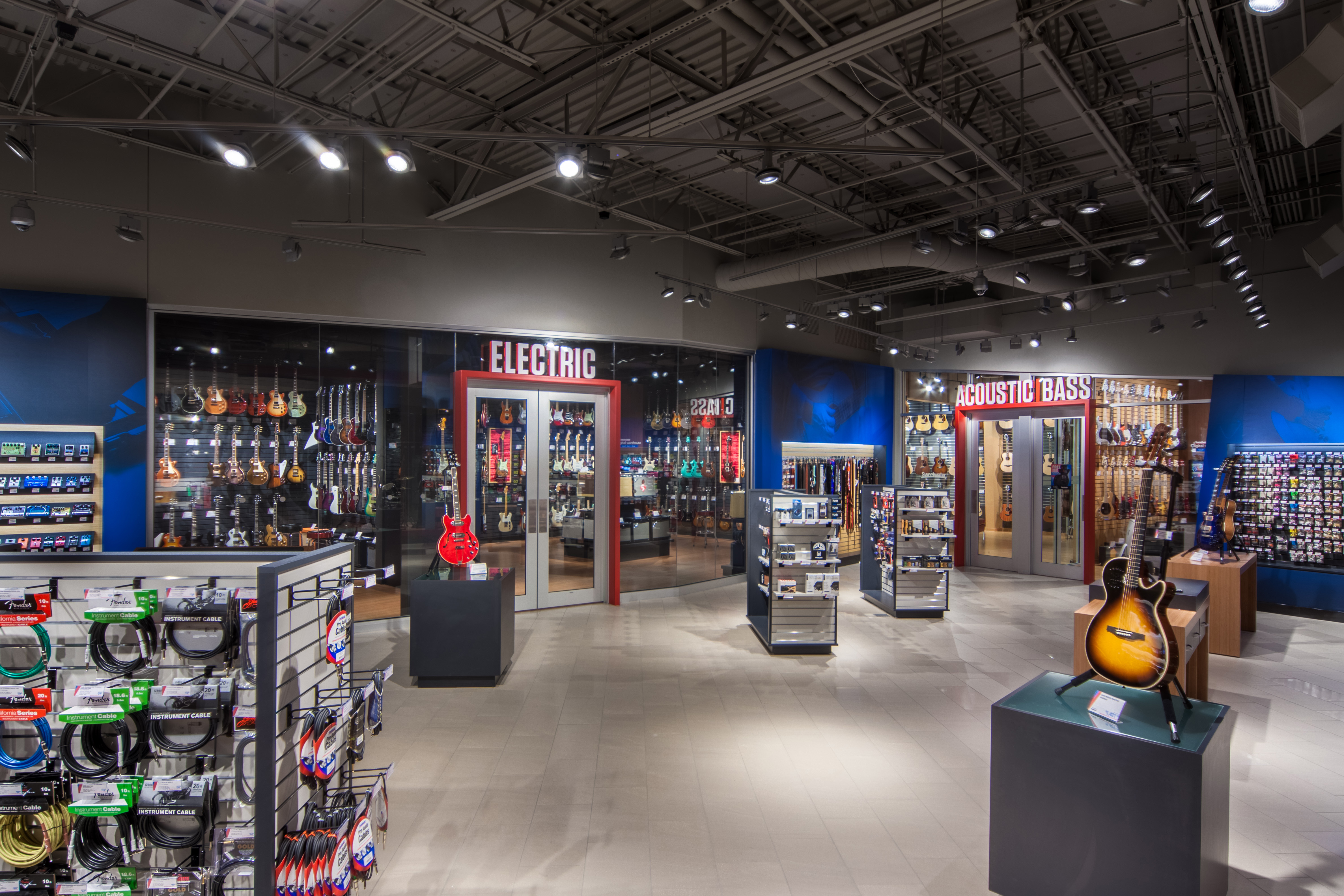 The retail store located inside the Sweetwater building.