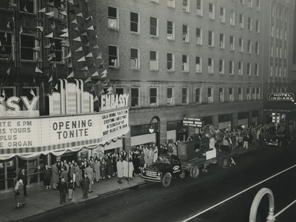 Historic Picture of the Embassy in downtown Fort Wayne, IN