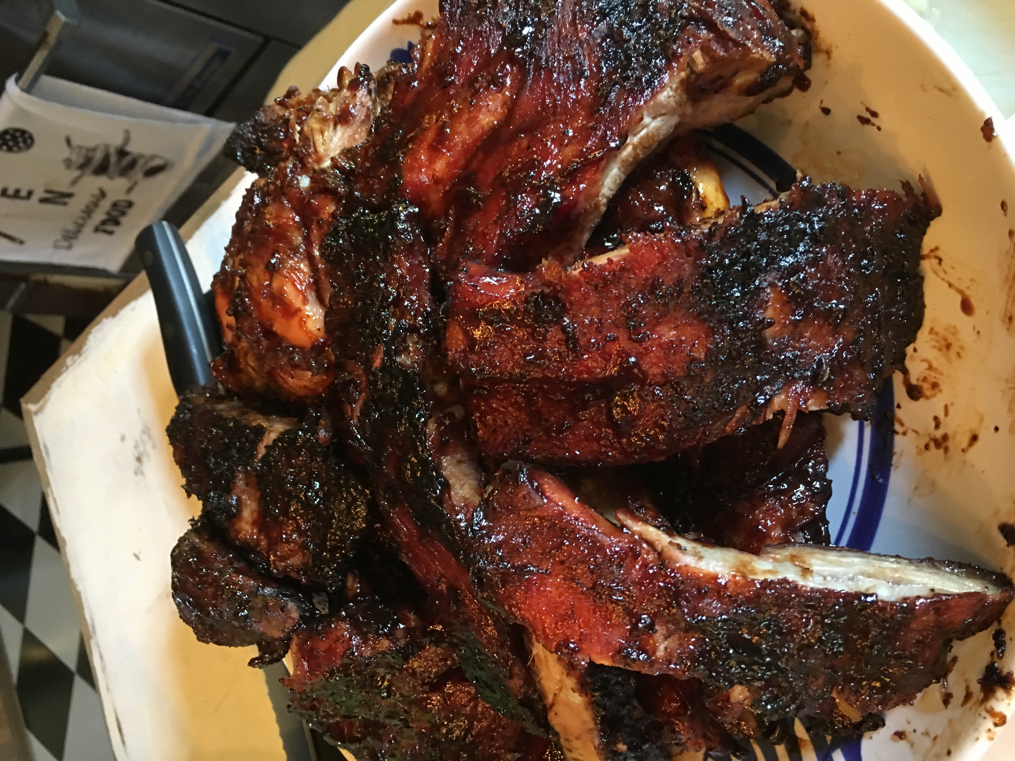 Smoked Ribs- Comfort Food Cafe, Fort Wayne IN