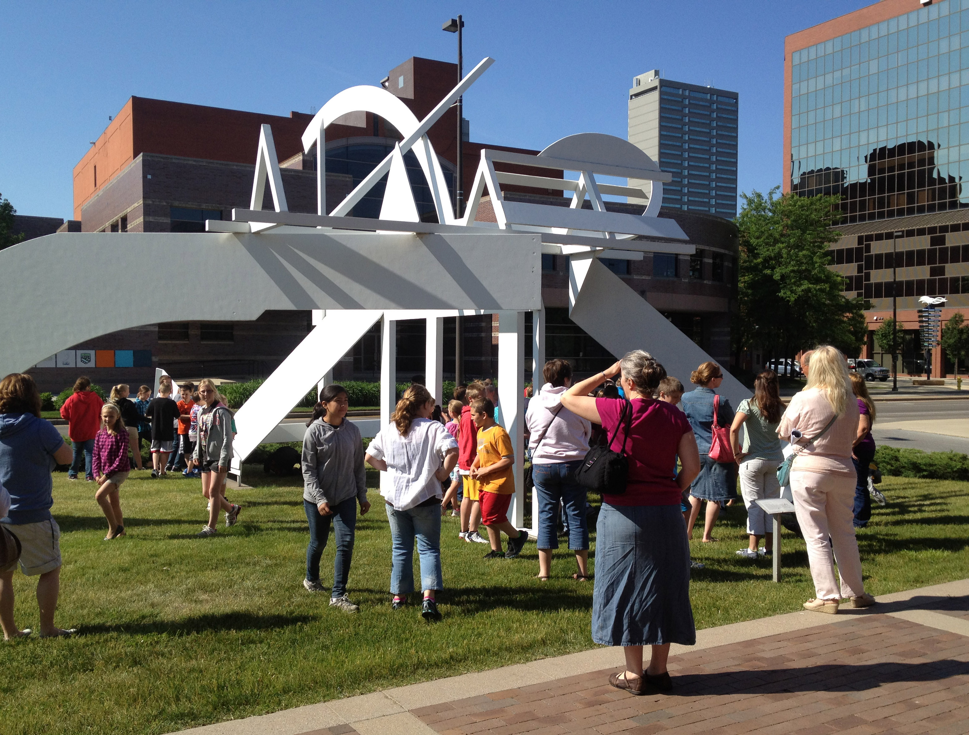 Outdoor Exhibits at Fort Wayne Museum of Art