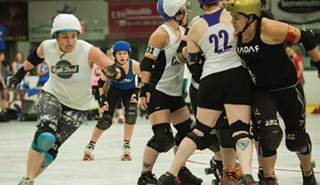 Flat Track Roller Derby