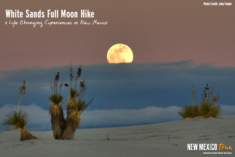 White Sands Full Moon Hike