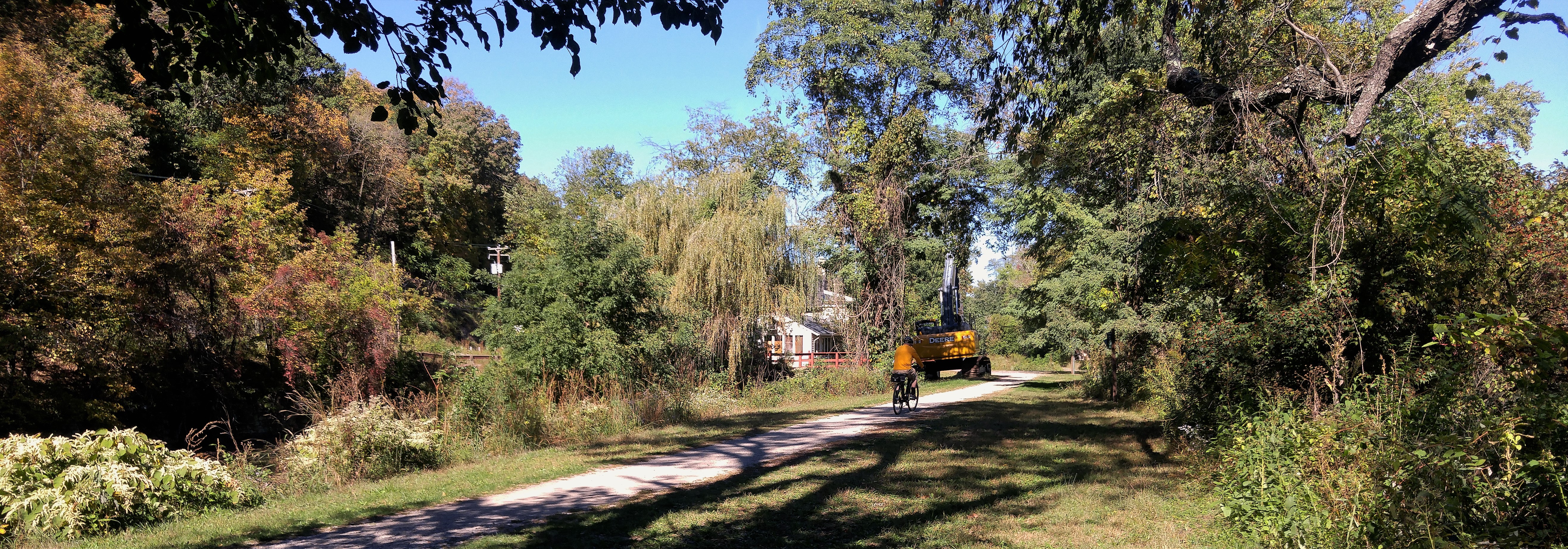 Biking Along Delaware