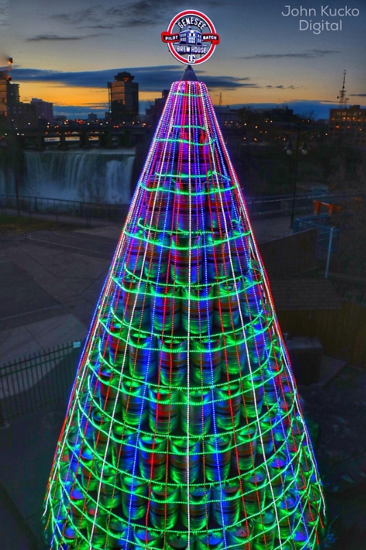 2016 Genesee Beer Keg Tree