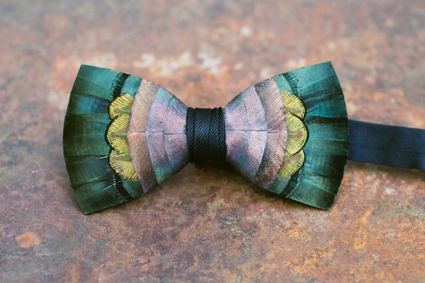 Feather Bowtie