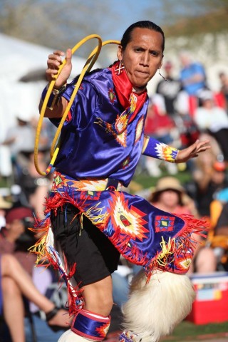 A dancer performs at the Heard Museum. Photo via Facebook.