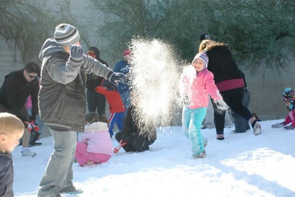 Snow Week begins Saturday at the Arizona Science Center. (Photo via Facebook)