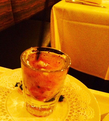 The Salt Cellar oyster shot