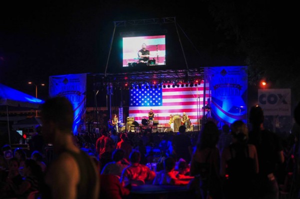 Live entertainment at the Arizona Celebration of Freedom in Mesa