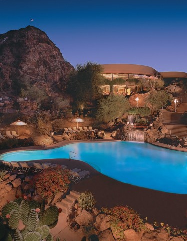 The Buttes Resort pool Phoenix, Arizona