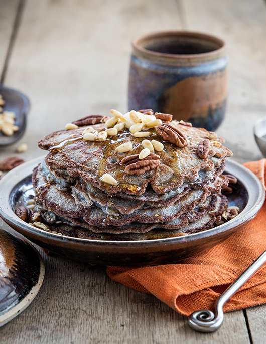 Blue Corn Pancakes