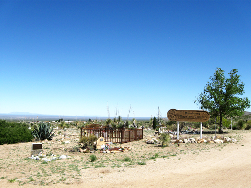 Slumbering Mountain Cemetery in Organ