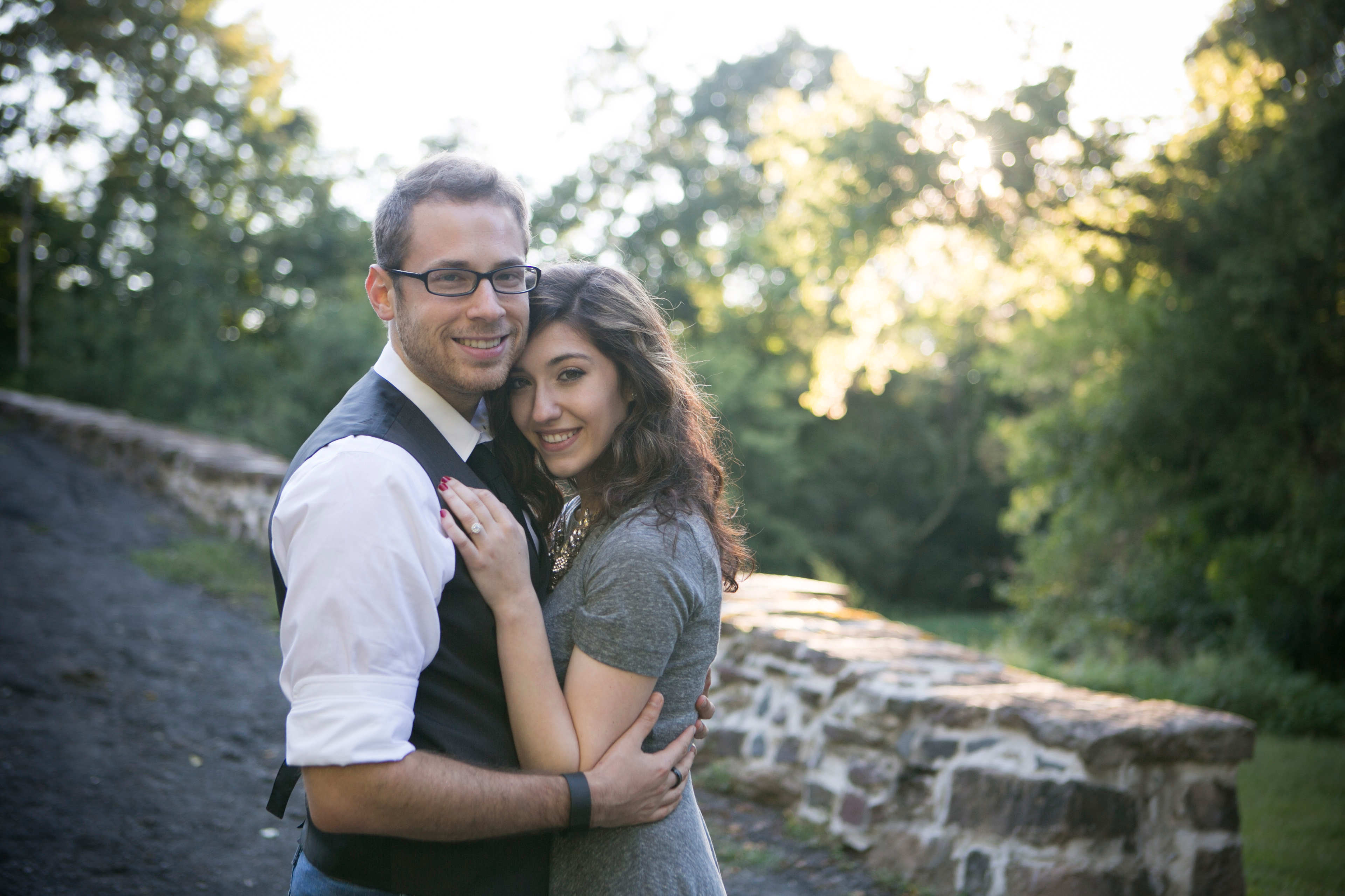 Schofield Ford Bridge Engagement, Devon John Photography