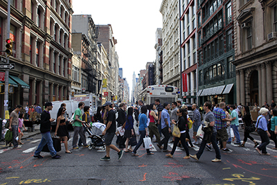Soho Crowd Photo by Joe Buglewicz Soho Crowd Photo by Joe Buglewicz