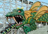Playland Dragon Coaster Playland Dragon Coaster
