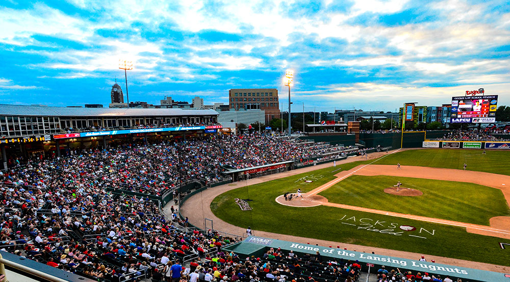 After the conference - Lugnuts game