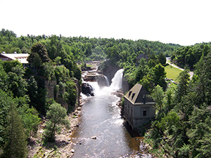 Ausable Chasm Falls Ausable Chasm