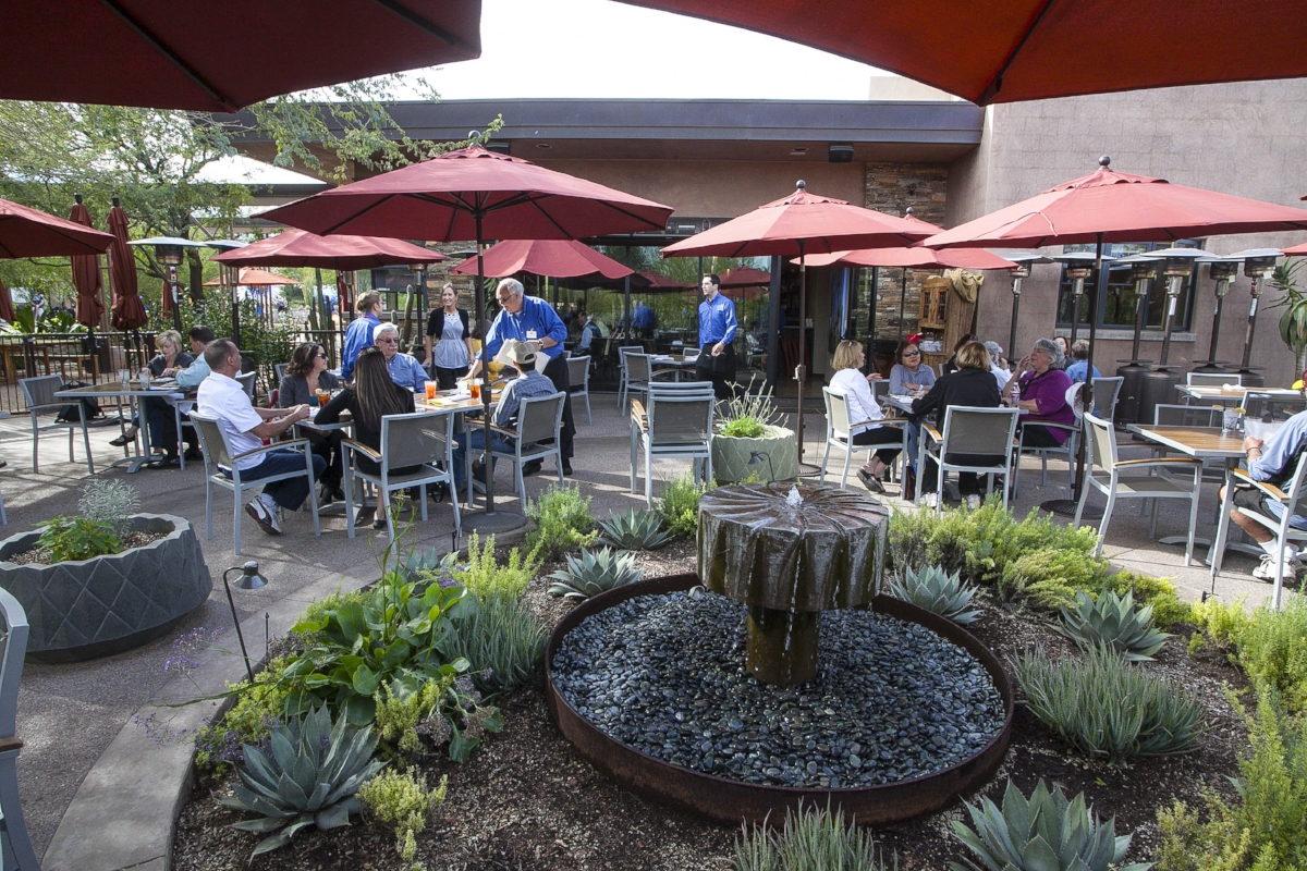 Desert Botanical Garden Phoenix Restaurant Fasci Garden