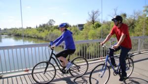 Biking in Sacramento