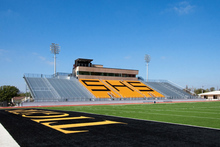 SHS high school permanent grandstand