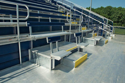 Southern Bleacher wheelchair accessible bleachers