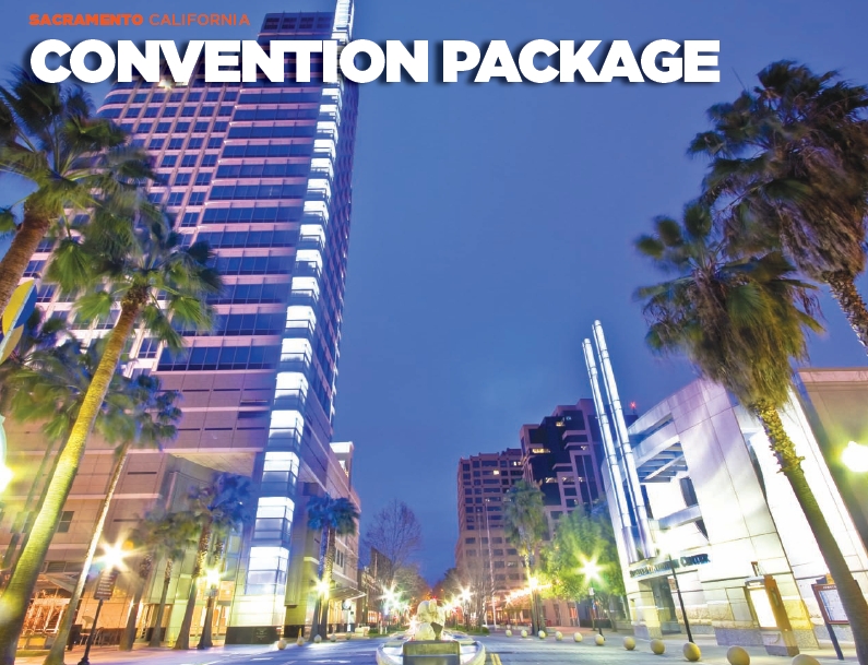 Sacramento Convention Package Brochure Cover