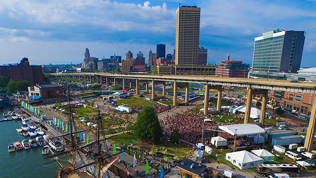 Buffalo Canalside - Photo Courtesy of Visit Buffalo Niagara