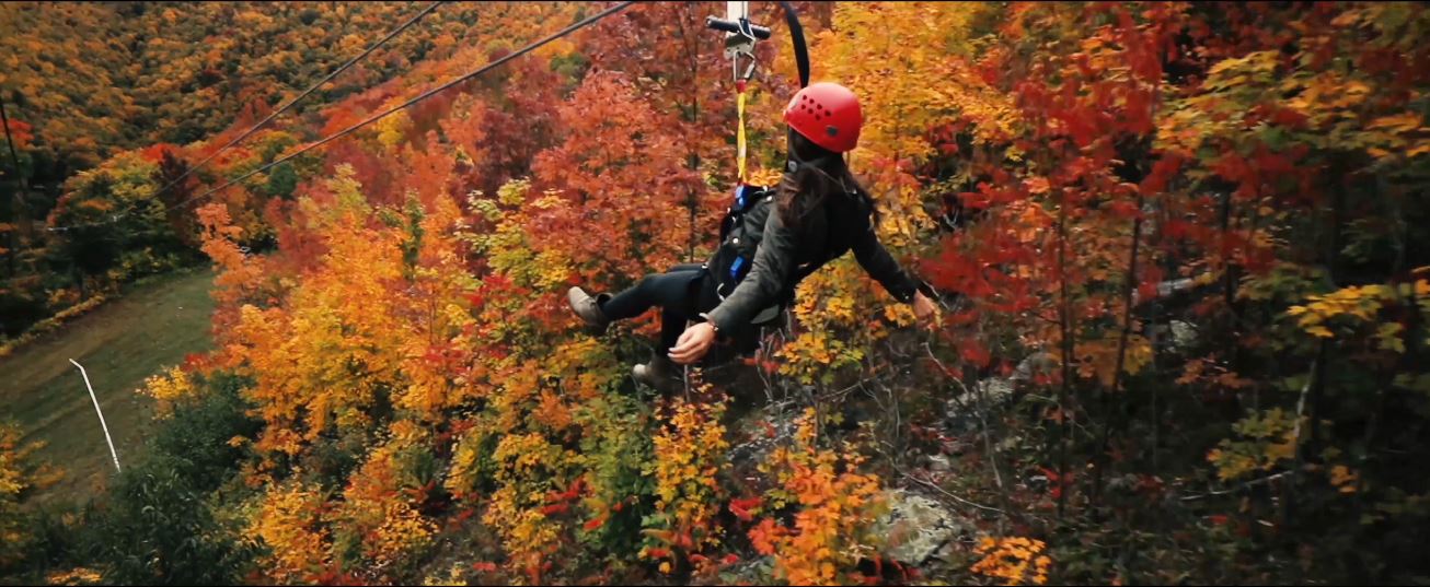 Zip-Lining at Hunter Mountain Zip-Lining at Hunter Mountain