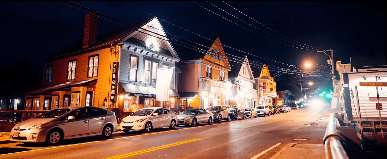 Tannersville at Night Tannersville at Night