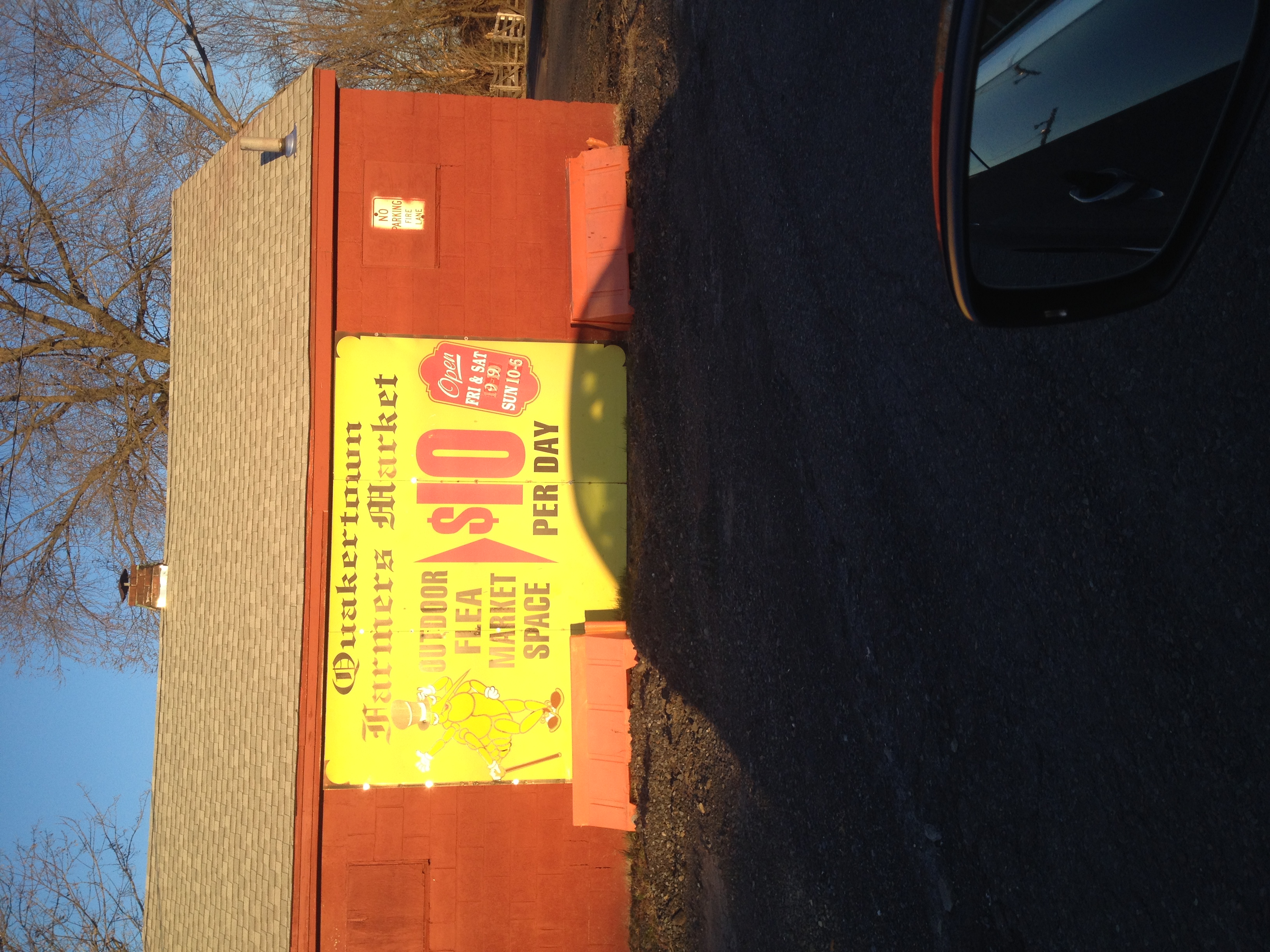 Quakertown Farmers Market entrance
