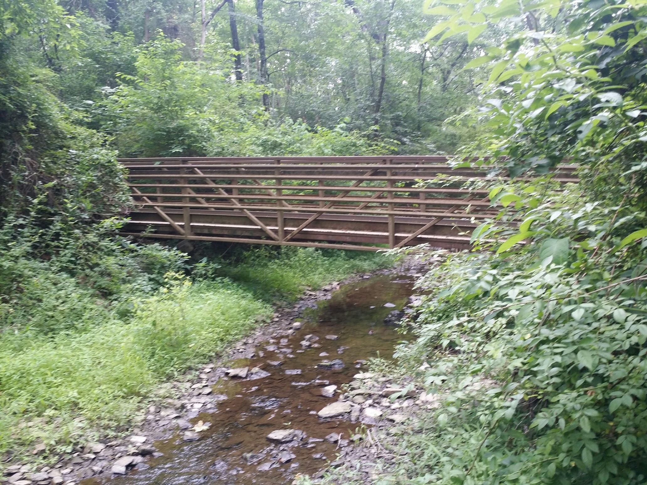 Bradford Dam bridge