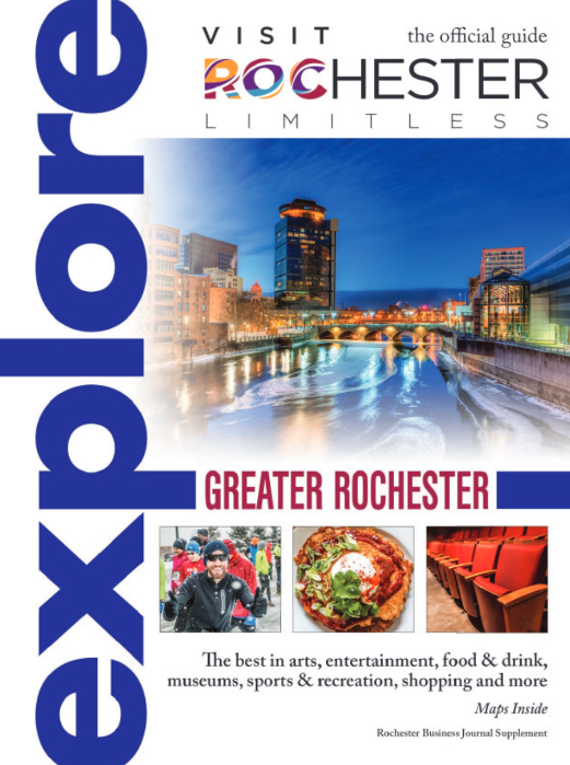 2017 Visit Rochester Explore Guide Cover